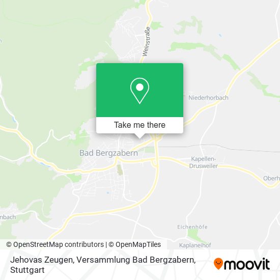 Jehovas Zeugen, Versammlung Bad Bergzabern map