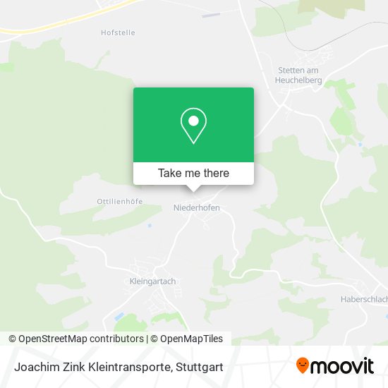 Joachim Zink Kleintransporte map