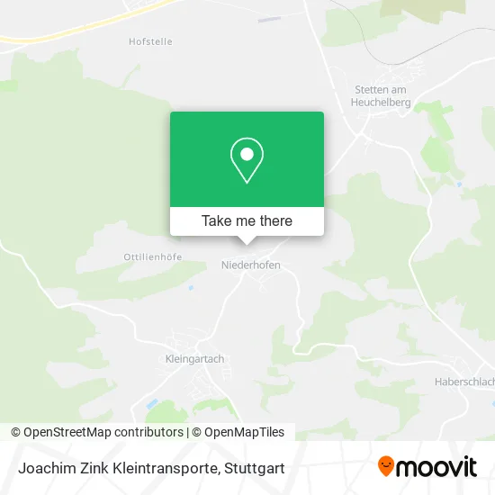 Карта Joachim Zink Kleintransporte
