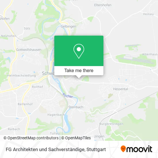 Карта FG Architekten und Sachverständige