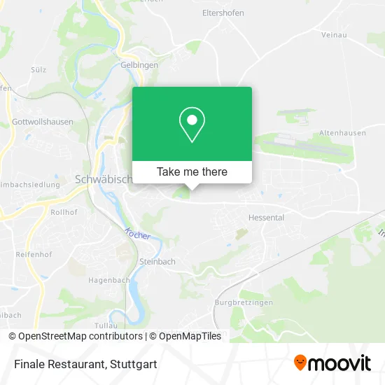 Карта Finale Restaurant