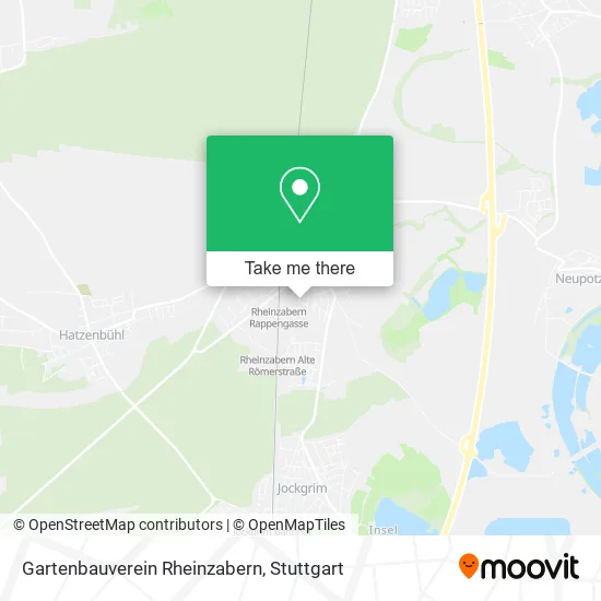 Карта Gartenbauverein Rheinzabern