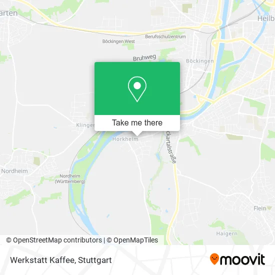 Карта Werkstatt Kaffee