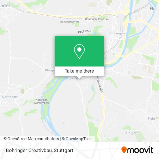 Böhringer Creativbau map