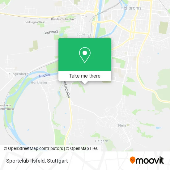 Карта Sportclub Ilsfeld
