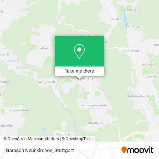 Карта Garasch Neunkirchen