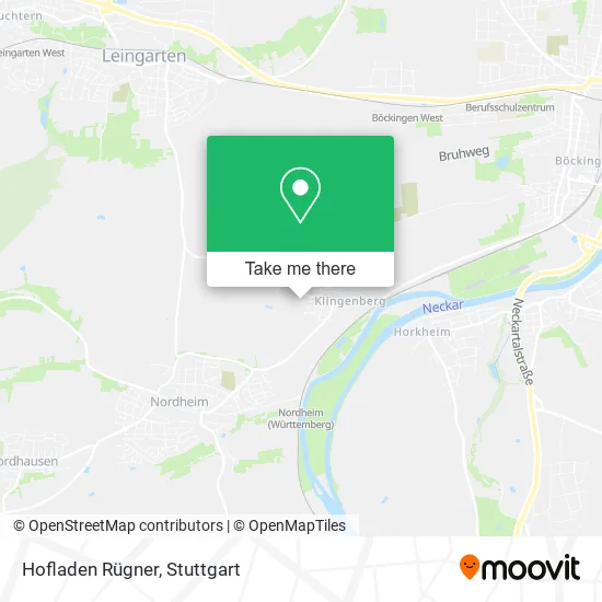 Карта Hofladen Rügner