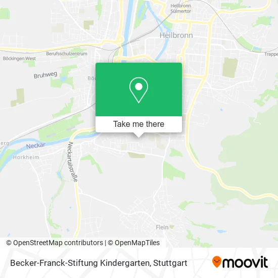 Карта Becker-Franck-Stiftung Kindergarten