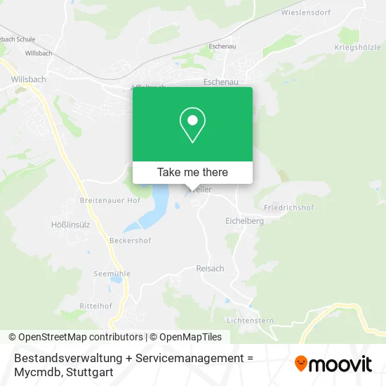 Карта Bestandsverwaltung + Servicemanagement = Mycmdb