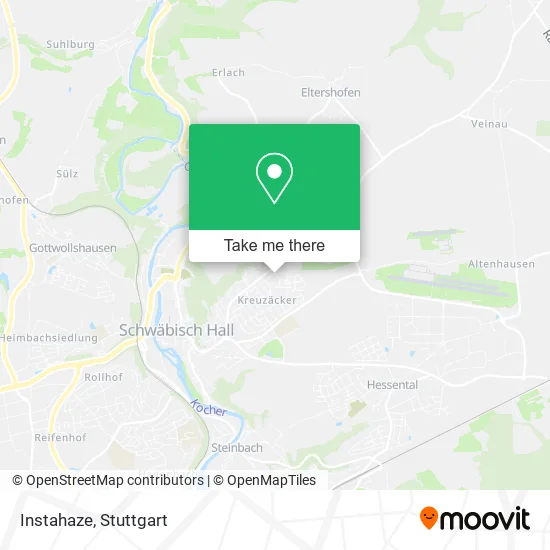 Карта Instahaze