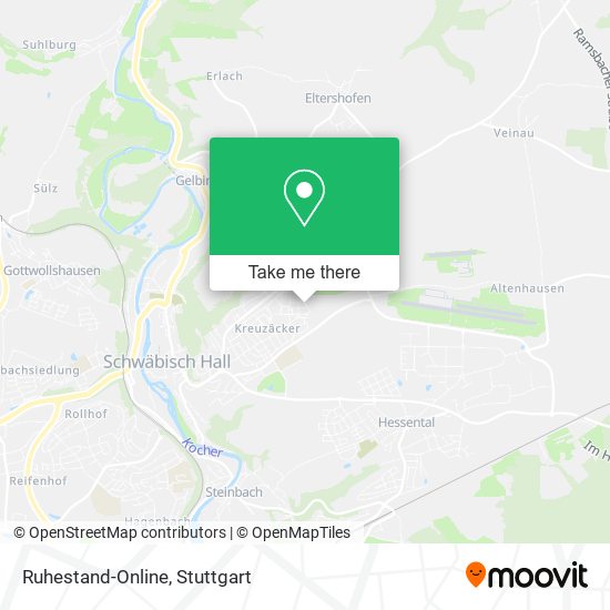 Ruhestand-Online map