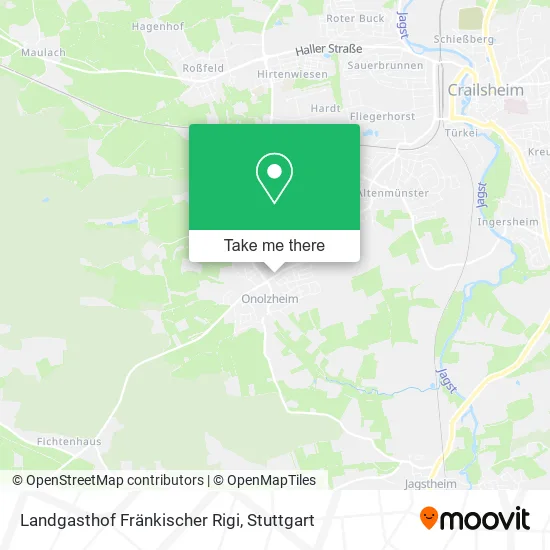 Карта Landgasthof Fränkischer Rigi