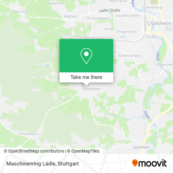 Карта Maschinenring Lädle