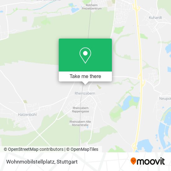 Карта Wohnmobilstellplatz