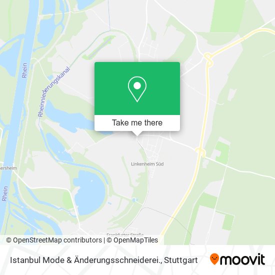 Istanbul Mode & Änderungsschneiderei. map