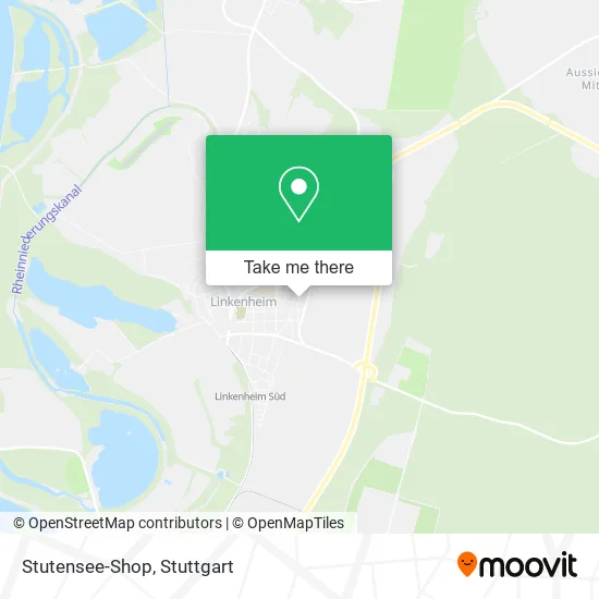 Карта Stutensee-Shop