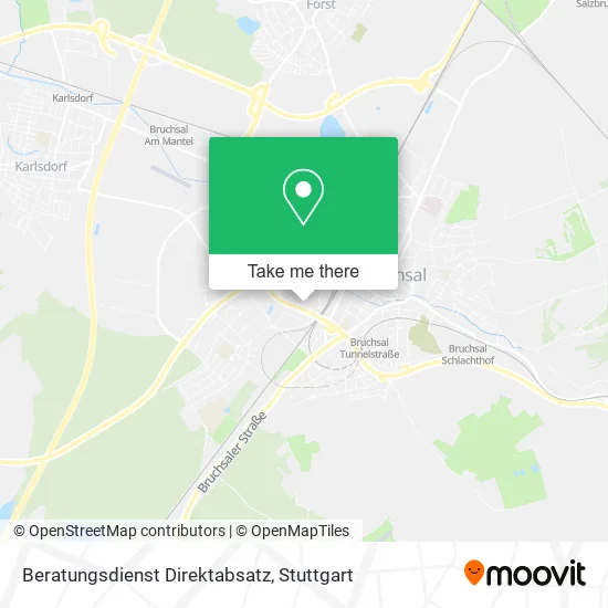 Карта Beratungsdienst Direktabsatz
