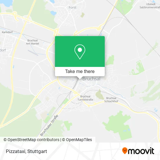 Карта Pizzataxi