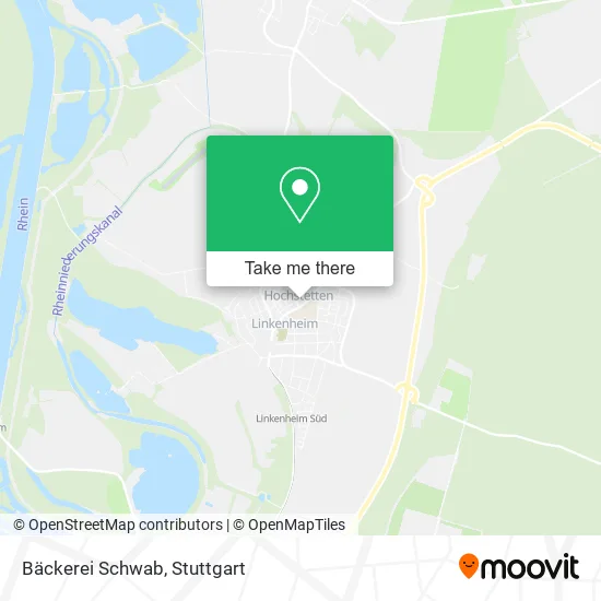Карта Bäckerei Schwab