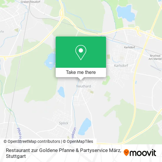Карта Restaurant zur Goldene Pfanne & Partyservice März