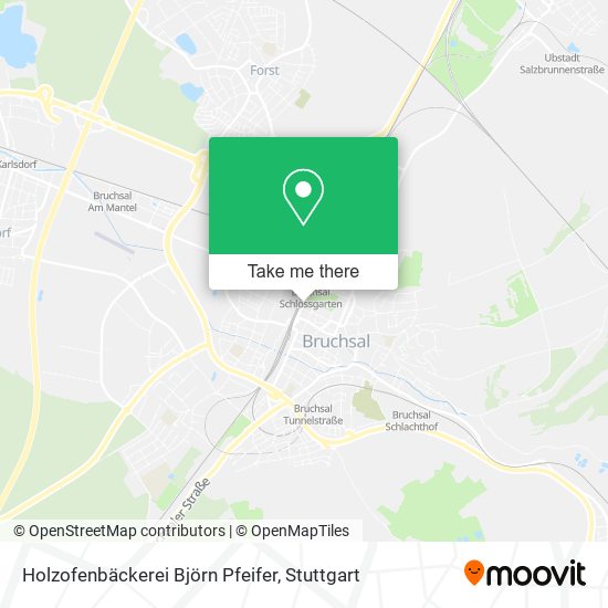 Holzofenbäckerei Björn Pfeifer map