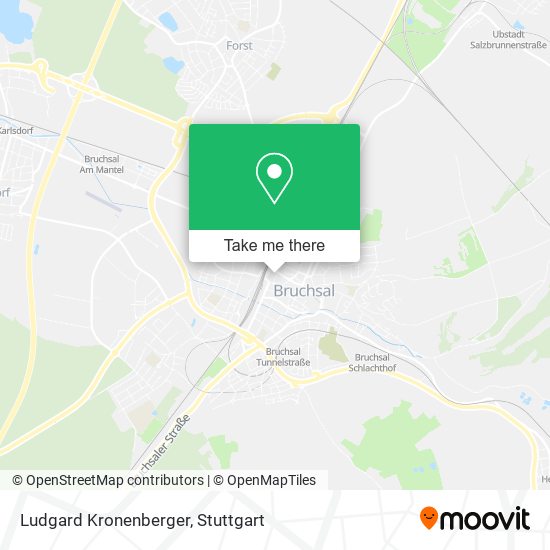 Ludgard Kronenberger map
