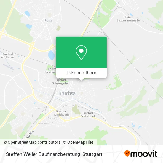 Карта Steffen Weller Baufinanzberatung