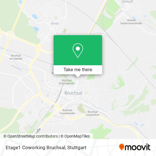 Etage1 Coworking Bruchsal map