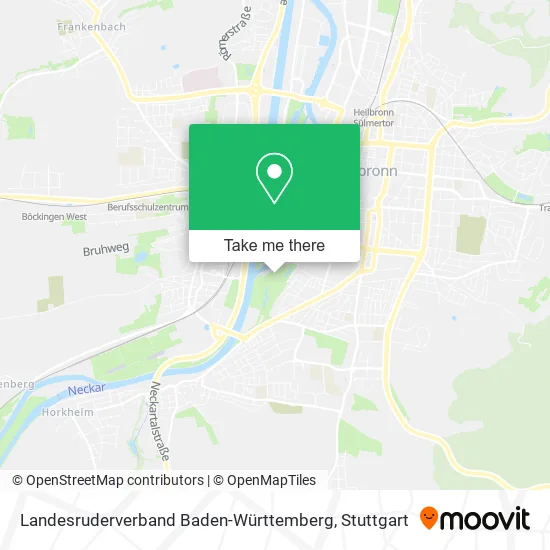 Карта Landesruderverband Baden-Württemberg