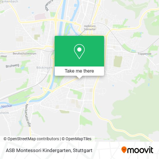 ASB Montessori Kindergarten map