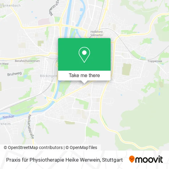 Карта Praxis für Physiotherapie Heike Werwein