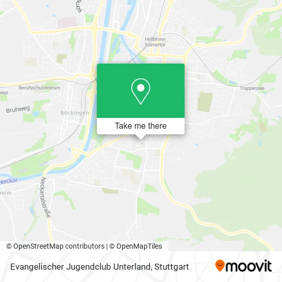 Карта Evangelischer Jugendclub Unterland