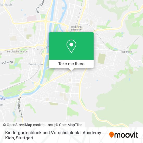 Kindergartenblock und Vorschulblock I Academy Kids map