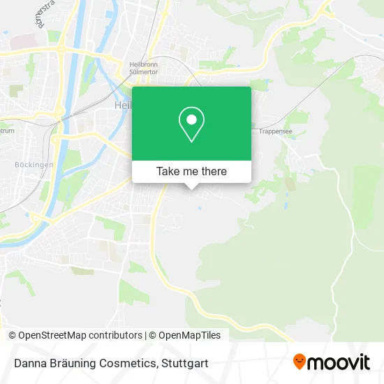 Карта Danna Bräuning Cosmetics