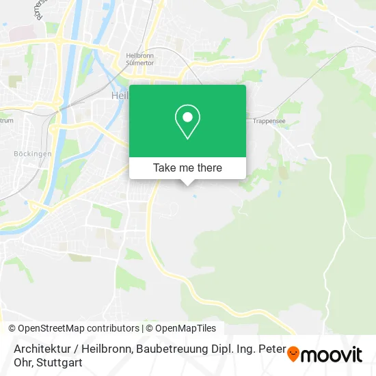 Карта Architektur / Heilbronn, Baubetreuung Dipl. Ing. Peter Ohr