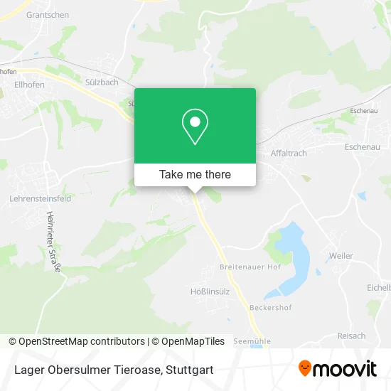 Карта Lager Obersulmer Tieroase