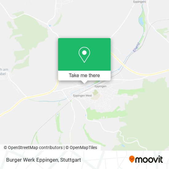 Burger Werk Eppingen map