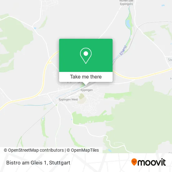 Карта Bistro am Gleis 1