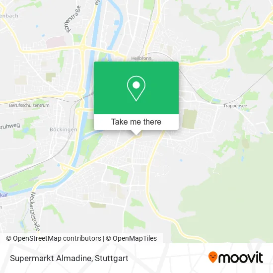 Карта Supermarkt Almadine