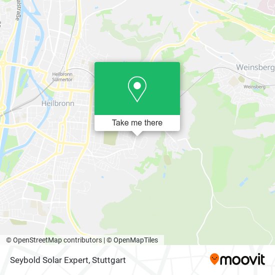 Seybold Solar Expert map