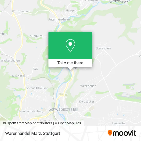 Карта Warenhandel März