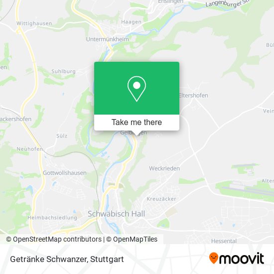 Getränke Schwanzer map