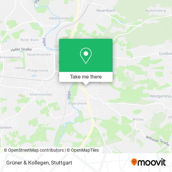 Grüner & Kollegen map