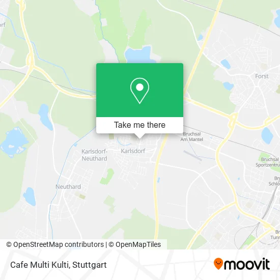 Карта Cafe Multi Kulti