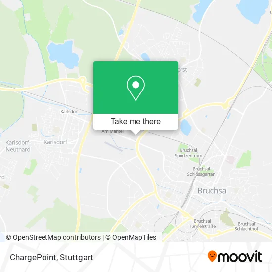 Карта ChargePoint