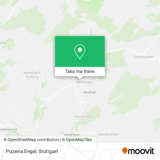 Карта Pizzeria Engel