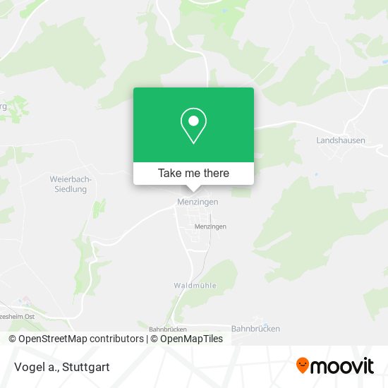 Карта Vogel a.