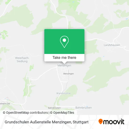 Grundschulen Außenstelle Menzingen map
