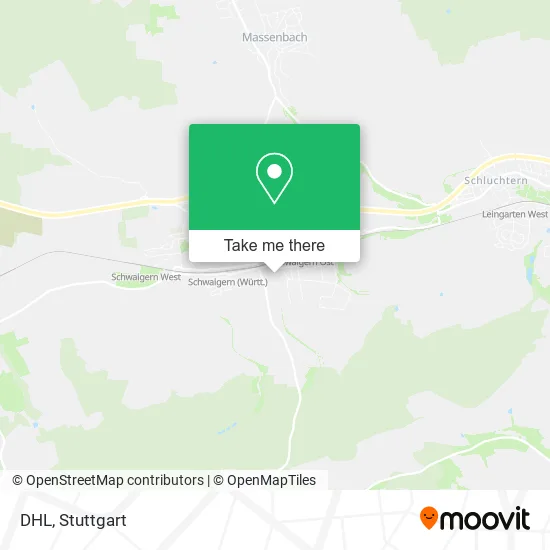 Карта DHL