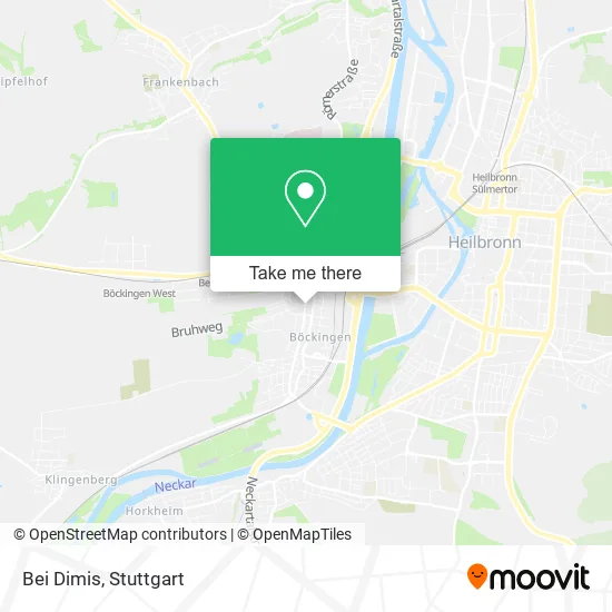 Карта Bei Dimis